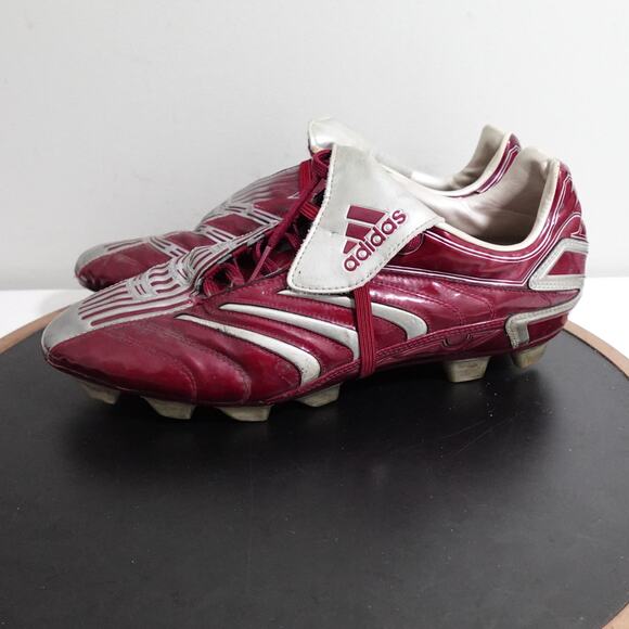 Adidas Predator TRAXION FG DAVID BECKHAM Absolute Soccer Cleats Men‎ 10 Maroon main image 4